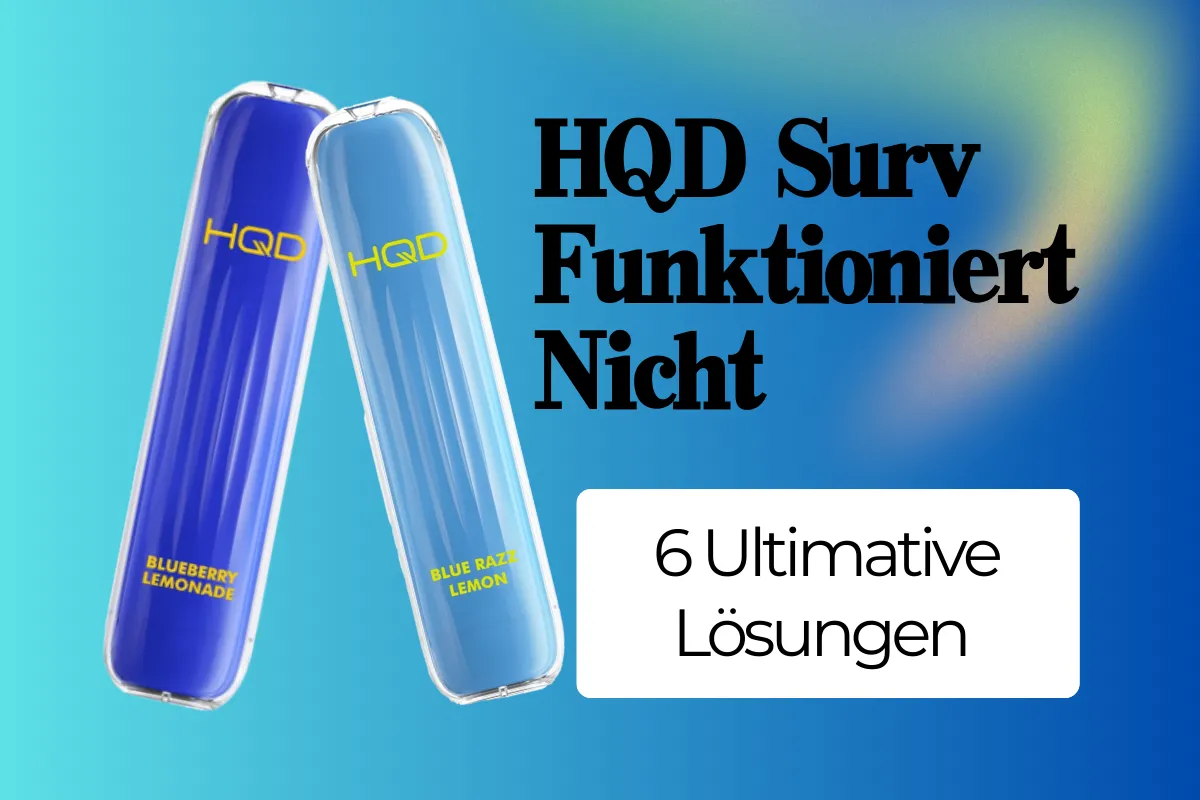 HQD Surv Funktioniert Nicht Loesungen